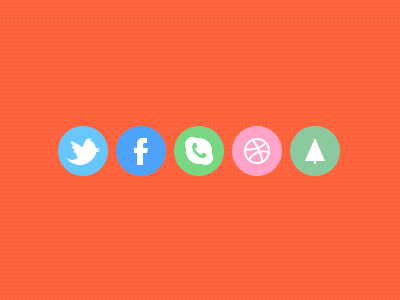 Social Icons design icons new social website