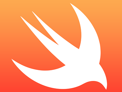 Swift 2014 apple bird icon orange osx psd resource shape swift wwdc xcode