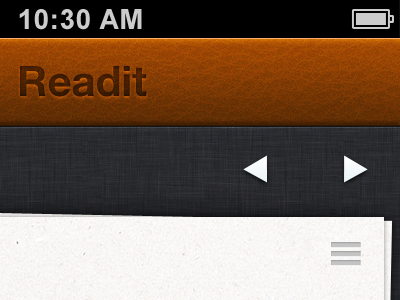 Readit for iPhone for ios iphone reader readit