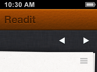 Readit for iPhone