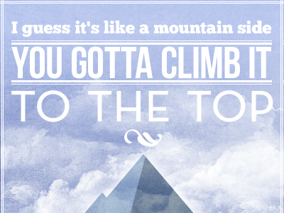 Above The Clouds above clouds design elo lyrics the type