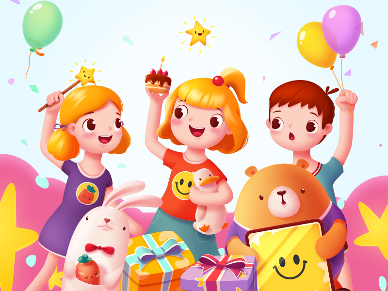 Happy children's Day by VS on Dribbble