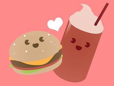 Share the Love foods vector
