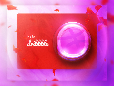 Hello Dribbble! digital art first shot hello hello dribbble hi illustraion