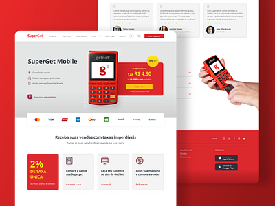 Redesign SuperGet design ui web