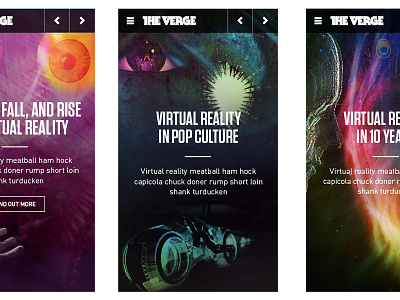 VR - Mobile Cover Mocks mobile rwd the verge virtual realtiy vox media