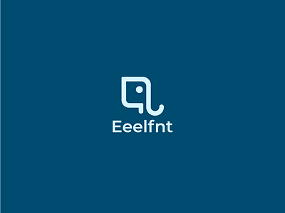 Elephenat branding dribbble eeelfnt elephant elephant logo illustrator logo design logomark vector visual identity