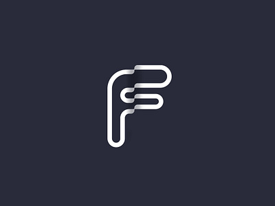 F logo f letter f logo illustrator letters exploration logo visual identitty