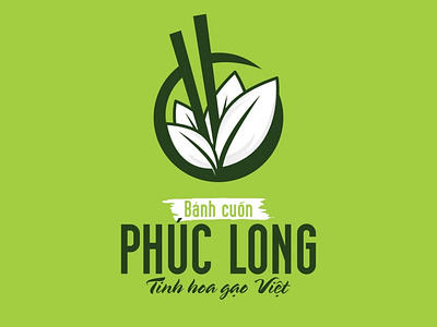 Bánh cuốn Phúc Long Logo by Brandall Agency