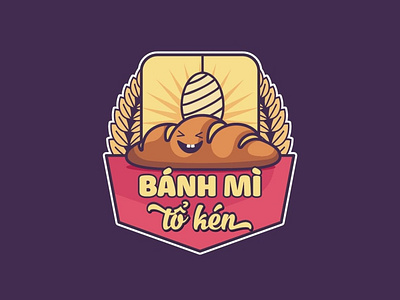 Bánh mì Tổ kén Logo by Brandall Agency by Brandall Design Agency ...