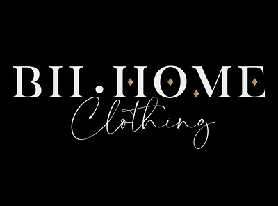 Bii Home Clothing logo by Brandall Agency adobe illustrator brandall branding design flat icon illustration logo logo design vector