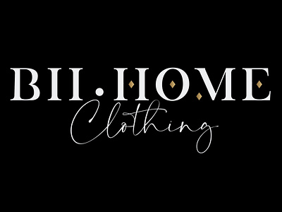 Bii Home Clothing logo by Brandall Agency