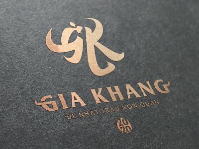 Gia Khang - Đệ Nhất Trâu Non Quán logo by Brandall Agency by Brandall ...