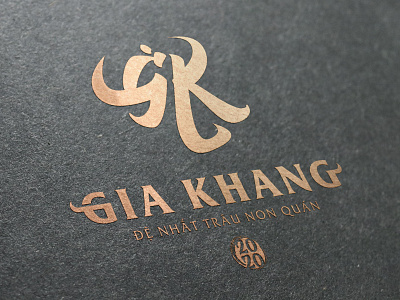 Gia Khang - Đệ Nhất Trâu Non Quán logo by Brandall Agency