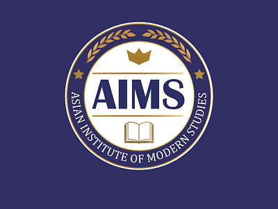 AIMS Asian Institute logo by Brandall Agency branding institute logo school logo