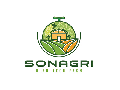 Sonagri High-tech Farm logo by Brandall Agency by Brandall Design ...