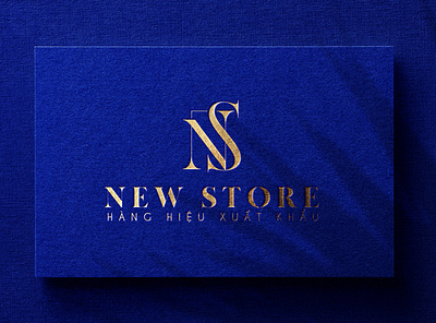 New Store Clothing logo by Brandall Agency brandall character classic logo logo design n new ns s store text type typography