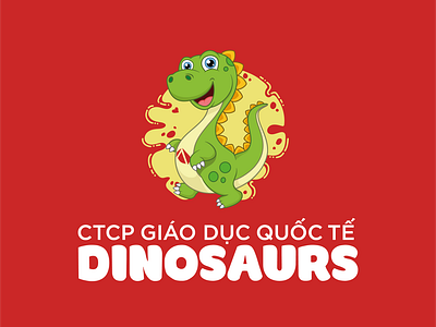 Dinosaurs Education logo by Brandall Agency