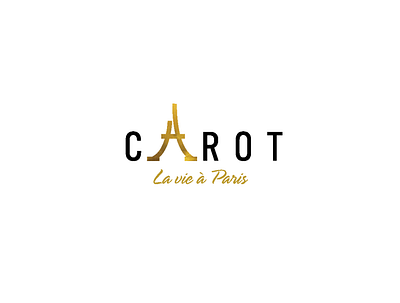 Carot Lavie à Paris logo brandall branding character fashion logo logo design paris