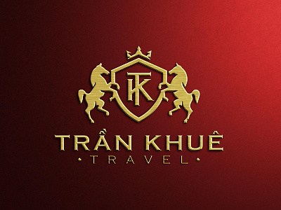 Trần Khuê Travel logo by Brandall Design
