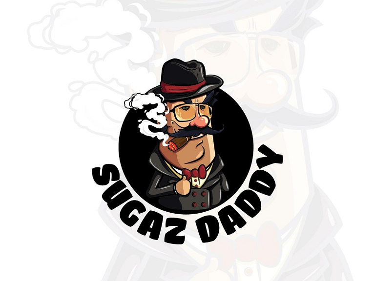 Sugar Daddy Logo By Brandall Agency By Brandall Design Agency On Dribbble