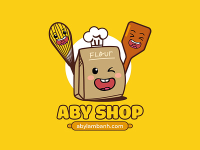 Aby Shop Cooking Kitchen logo by Brandall Agency