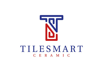 Tilesmart Ceramic logo by Brandall Agency branding cera ceramic ceramics granite illustration logo logo design marble marbles mart rock rocks symbol tile tiles