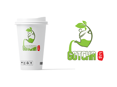GOTCHA Trà Việt - Vietnam Tea logo by Brandall Agency