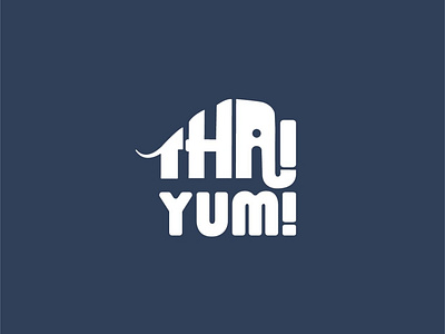 Thai Yum! Food logo by Brandall Agency by Brandall Design Agency on ...