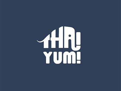 Thai Yum! Food logo by Brandall Agency