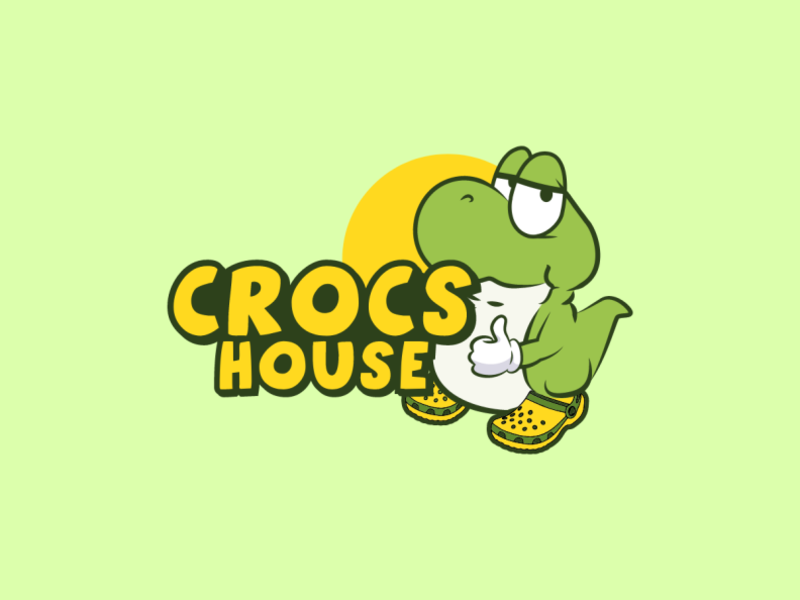 Crocs House logo by Brandall Agency by 