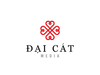 Đại Cát - Great Lucky Media logo by Brandall Agency