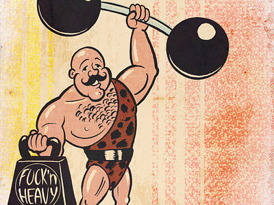 Old timey strongman