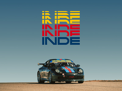 INDE - Accelerate inde logo motorsports porsche racing speed