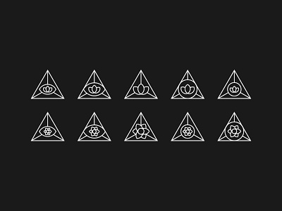 Lotus / Eye / Pyramid all seeing eye eye flower illuminati lotus masonic pyramid sacred geometry symmetry third eye triangle