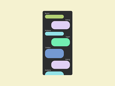 DailyUI #013 — Direct Messaging communication daily 100 challenge dailyui direct message direct messaging group chat groups illustration light message message app messager messages messaging messaging app mobile pastel