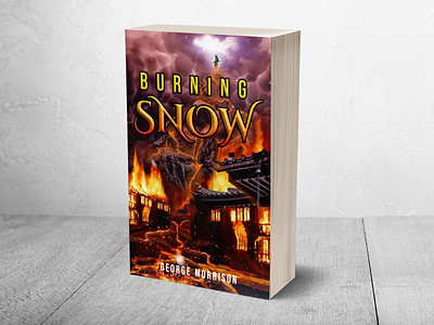 Burning snow