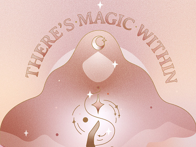 Magic Within adobe illustrator design gradient gradient design illustration ipad pro magic vector