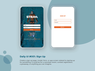 Daily UI #001: Sign Up