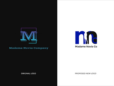 Proposed Logo Redesign: Madame Novia Company