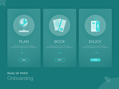 Daily UI #023: Onboarding