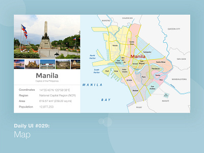 Daily UI #029: Map