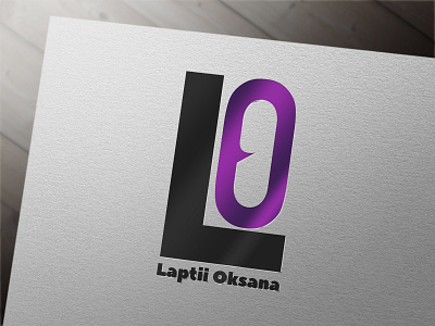 lo design flyer logo typography vector
