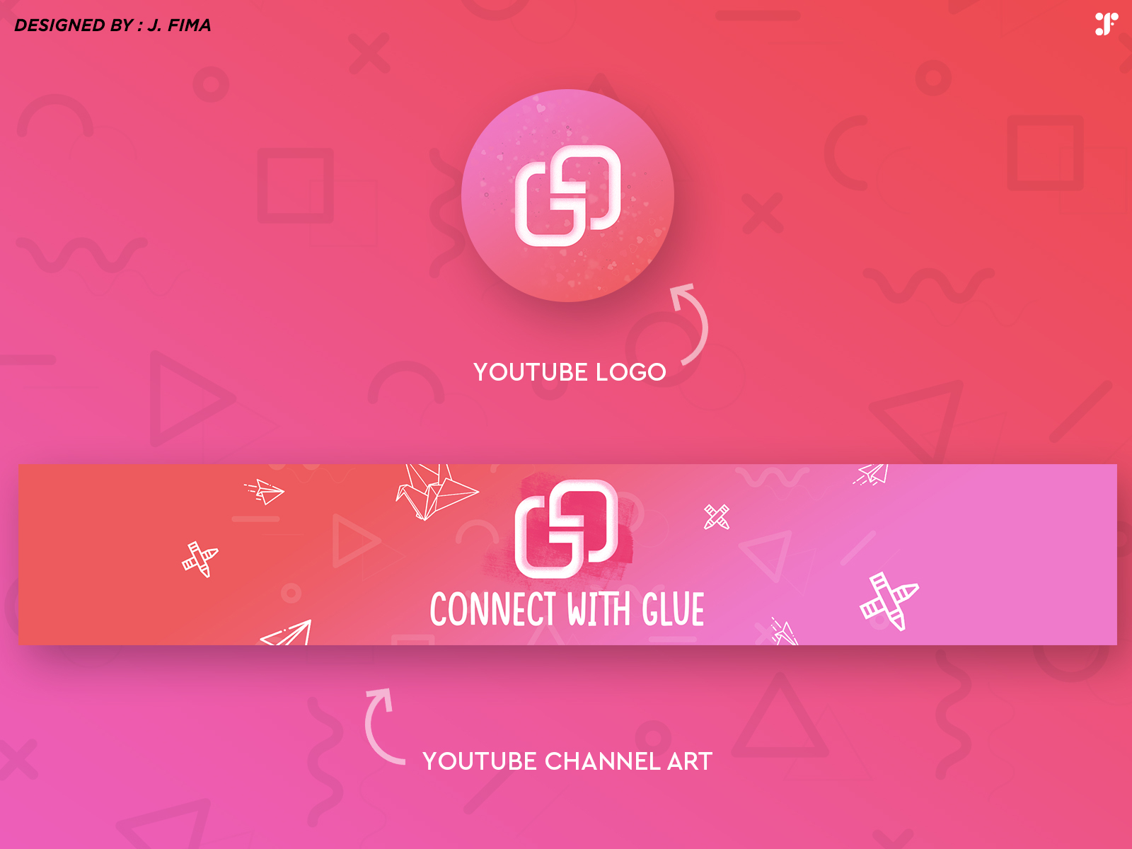 gluer-gluer-youtube-channel-by-jfima-designs-on-dribbble