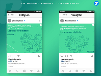 Bolt Agency | Instagram Post Design (mockups)