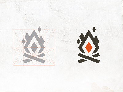Bonfire Red identity logo