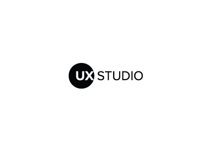 Ux Studio Logo graphic logo mono simple