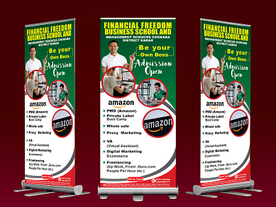 Outstanding Roll Up Banner Design