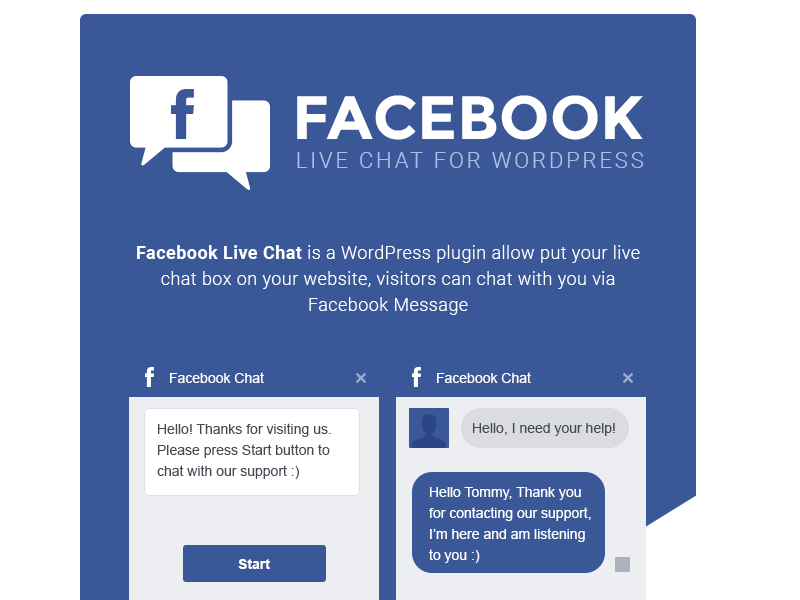 Facebook help chat