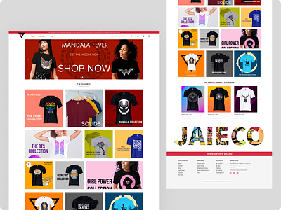 E-commerce website redesign design ecommerce redesign revamped ui ui design ux design visual design web design website